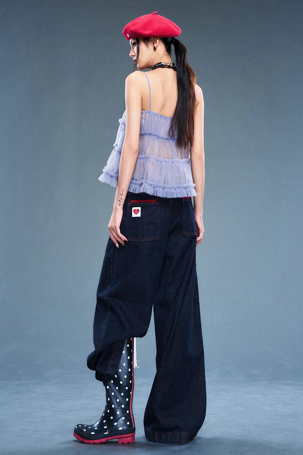 Shark Straight Denim Pants