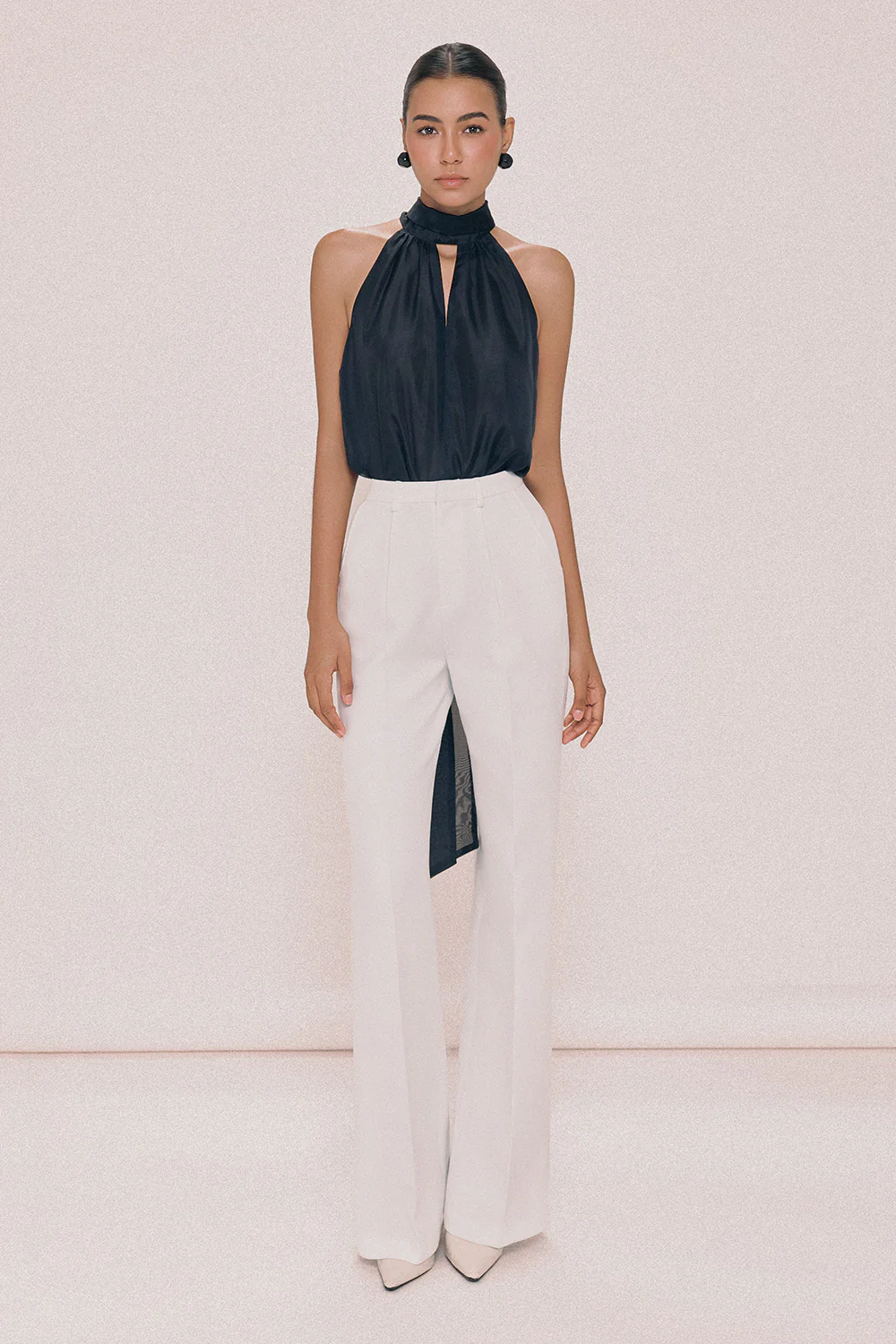 Bobby Straight Seam Pocket Cotton Maxi Pants