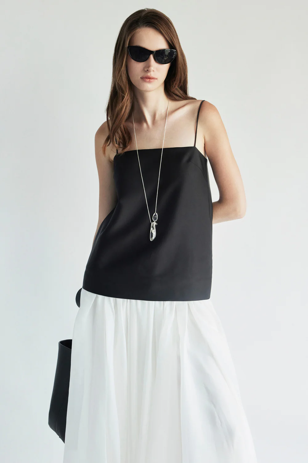 Sarah A-line Gathering Maxi Dress