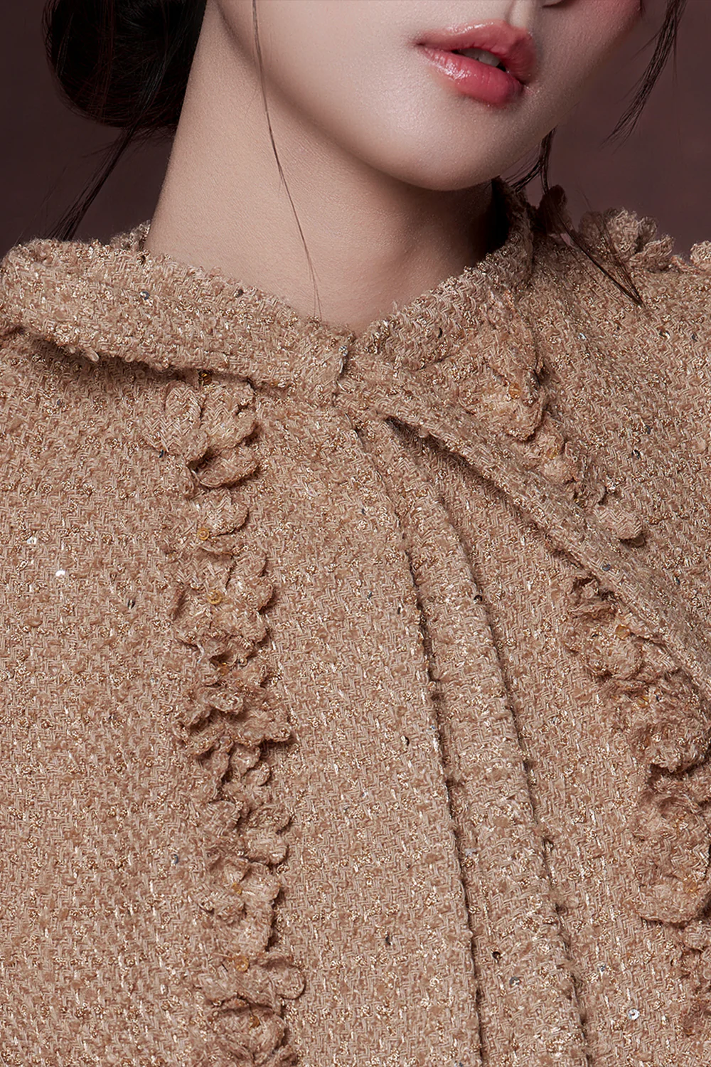 Cannes Puff Sleeve Applique Top