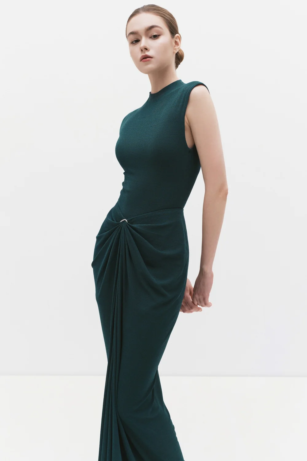 Dilys Wrap Draped Skirt