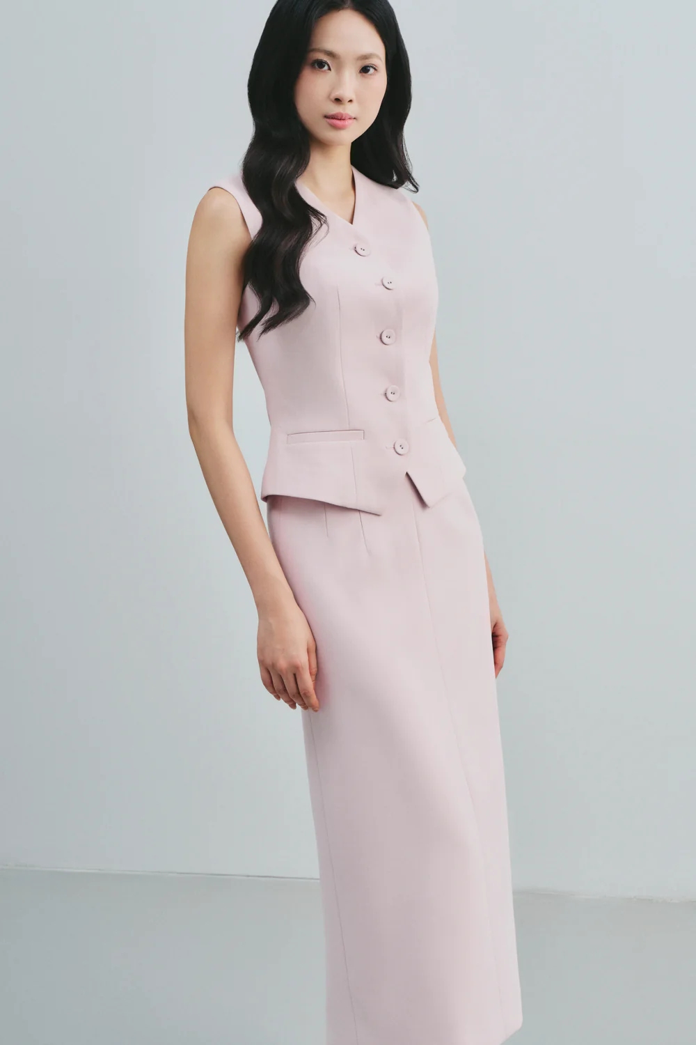 Phemia A-line Polyester Skirt