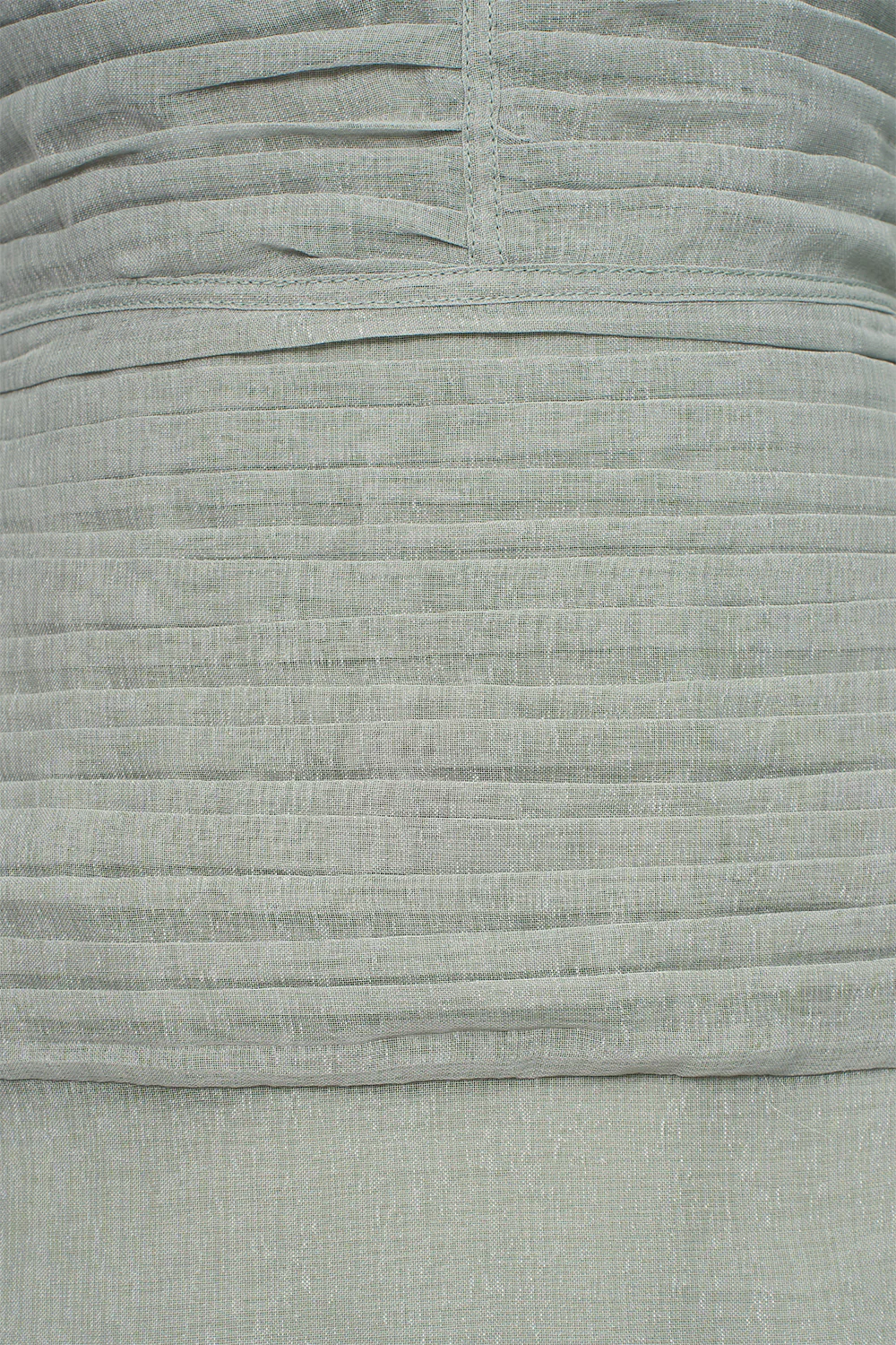 Cora A-line Cape Shoulder Floss Silk Maxi Dress