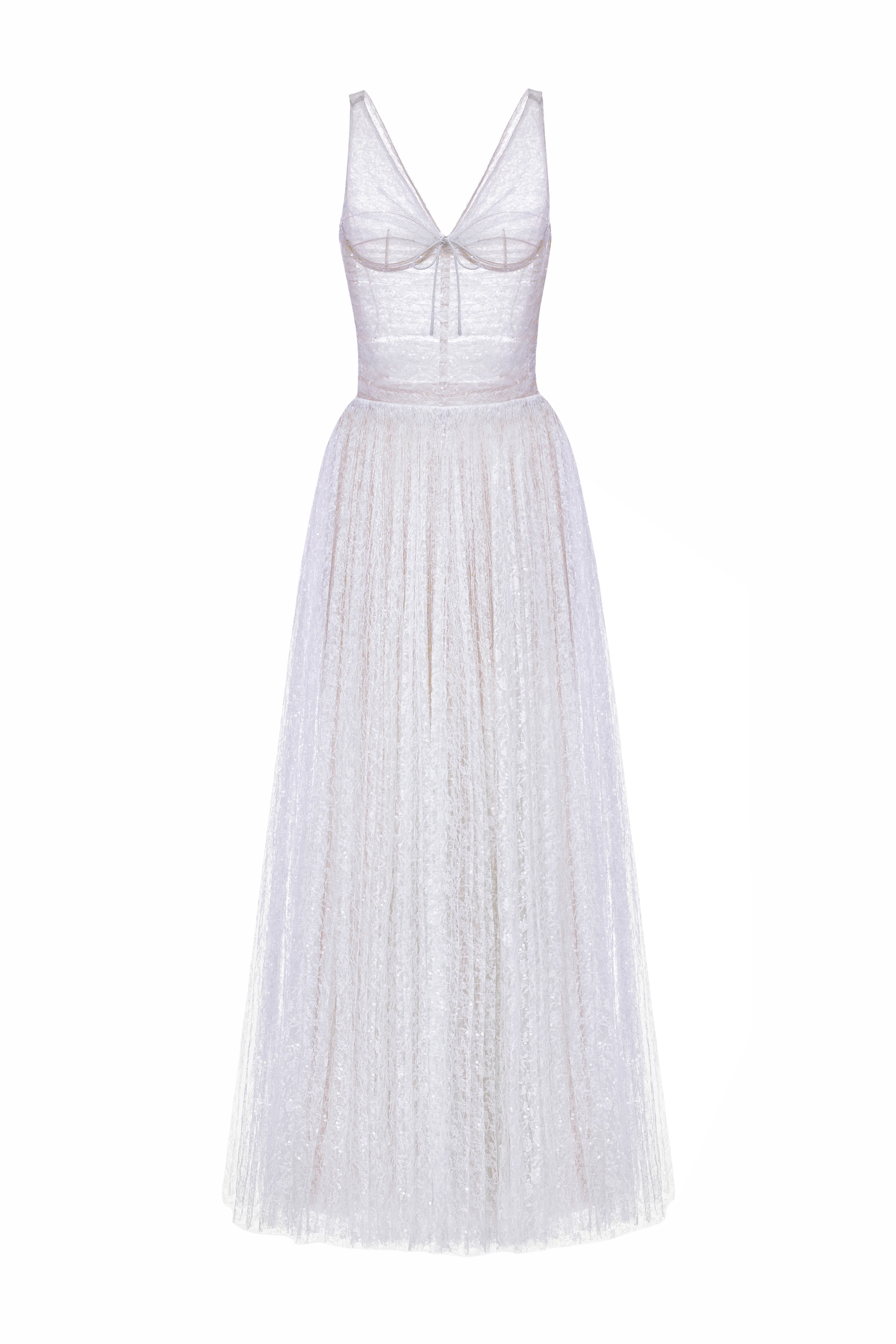 Selene V-Neck Sequin Maxi Dress