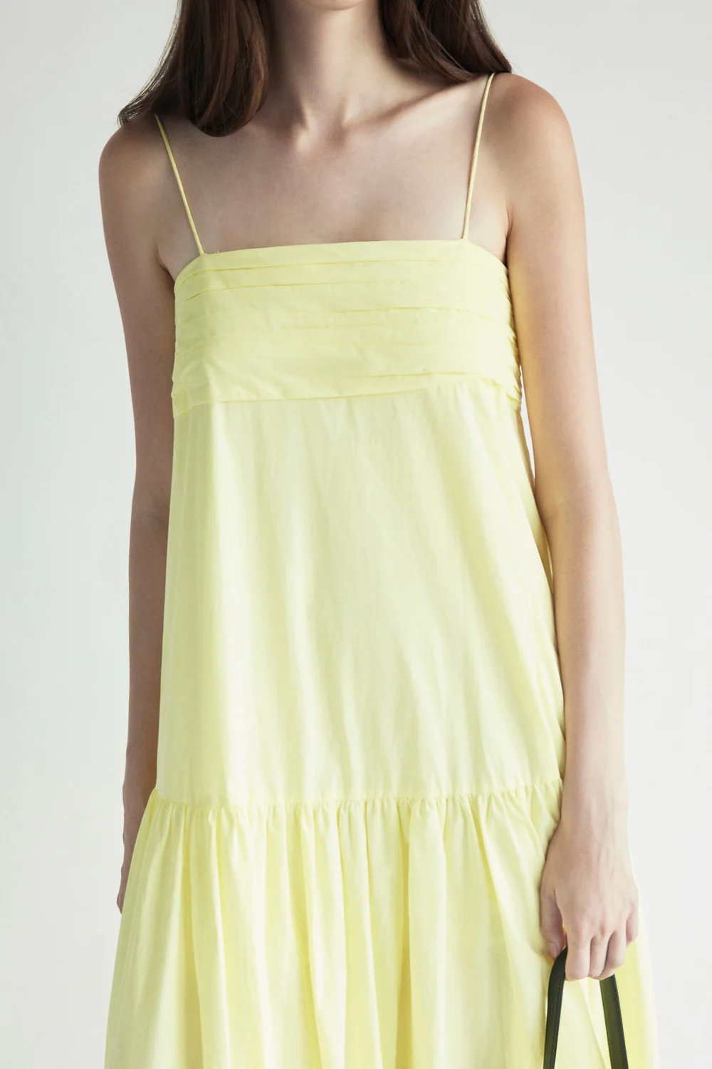 Leilani A-line Gathering Maxi Dress