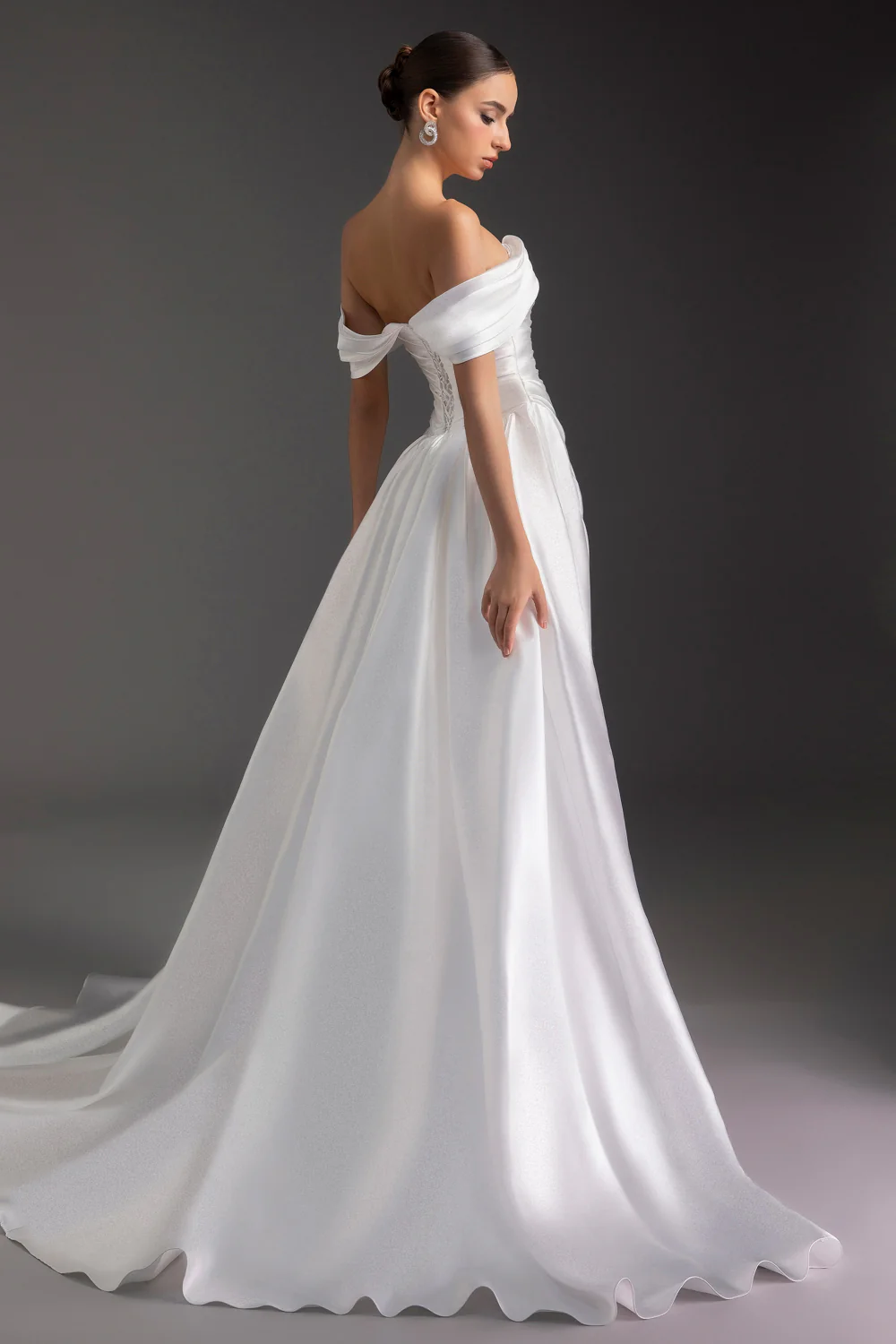 Lauryn Sweetheart Draped Maxi Dress