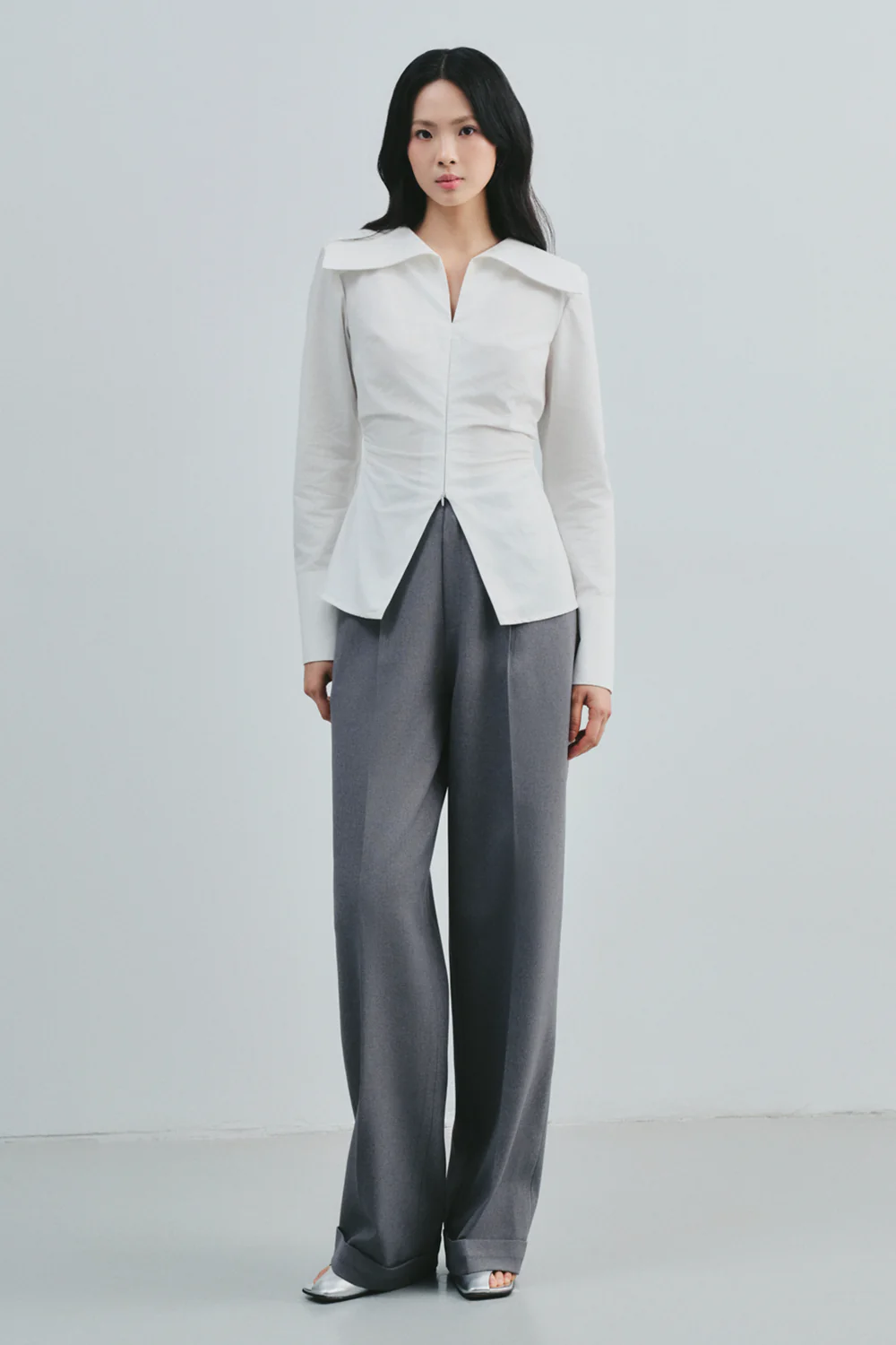 Sonia V-Neck Tencel Shirt