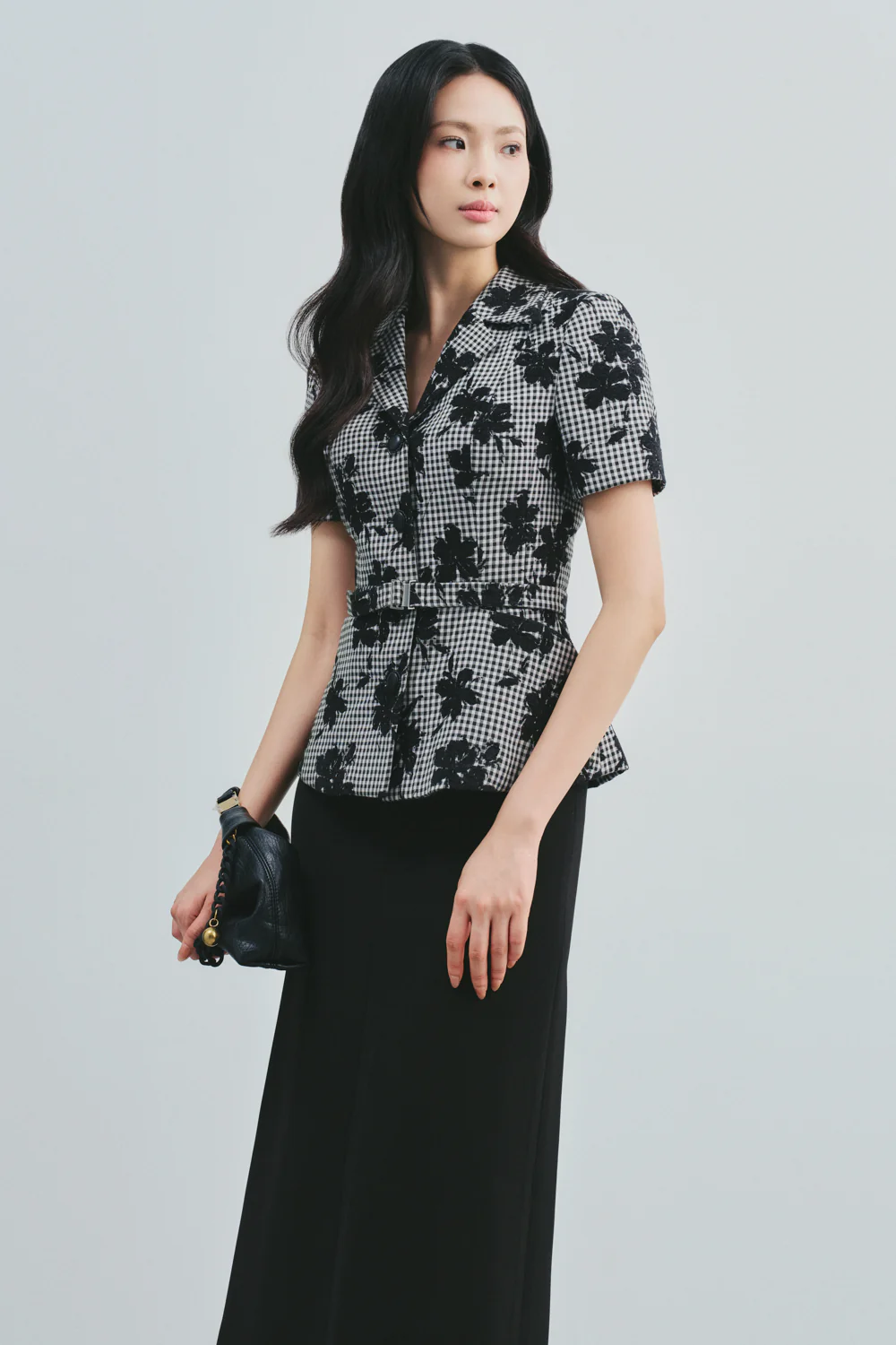 Calla A-line Basic Polycotton Midi Skirt