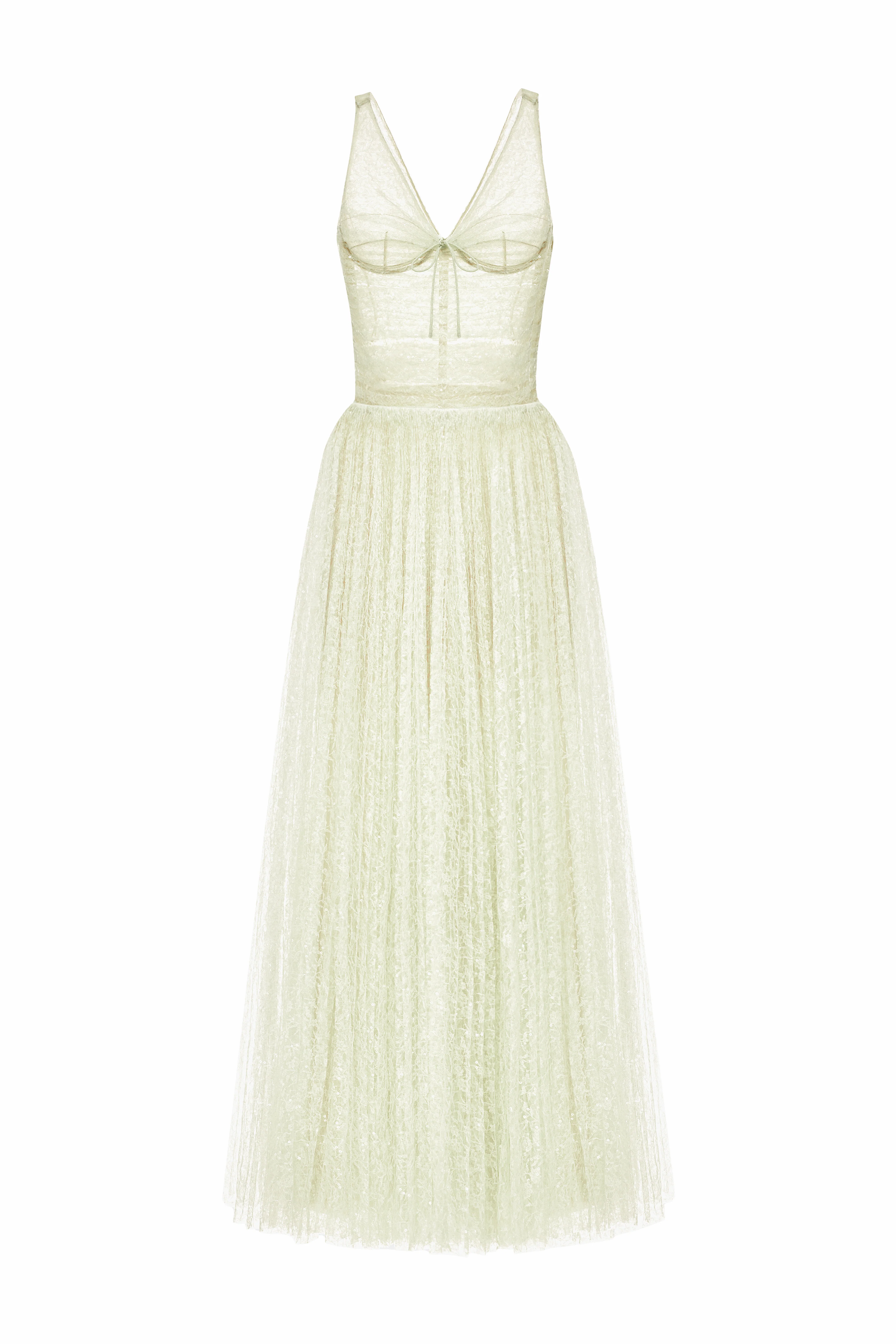 Selene V-Neck Sequin Maxi Dress