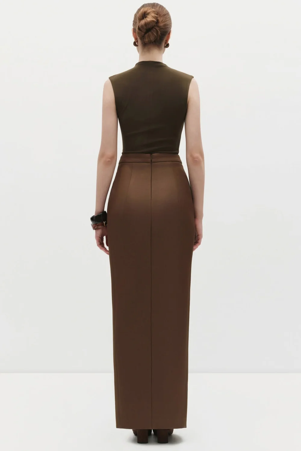 Zelda Wrap Crepe Skirt