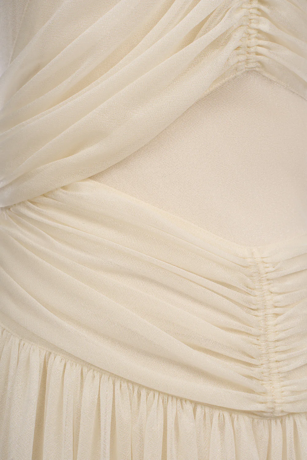 Terra Cap Gathering Maxi Dress