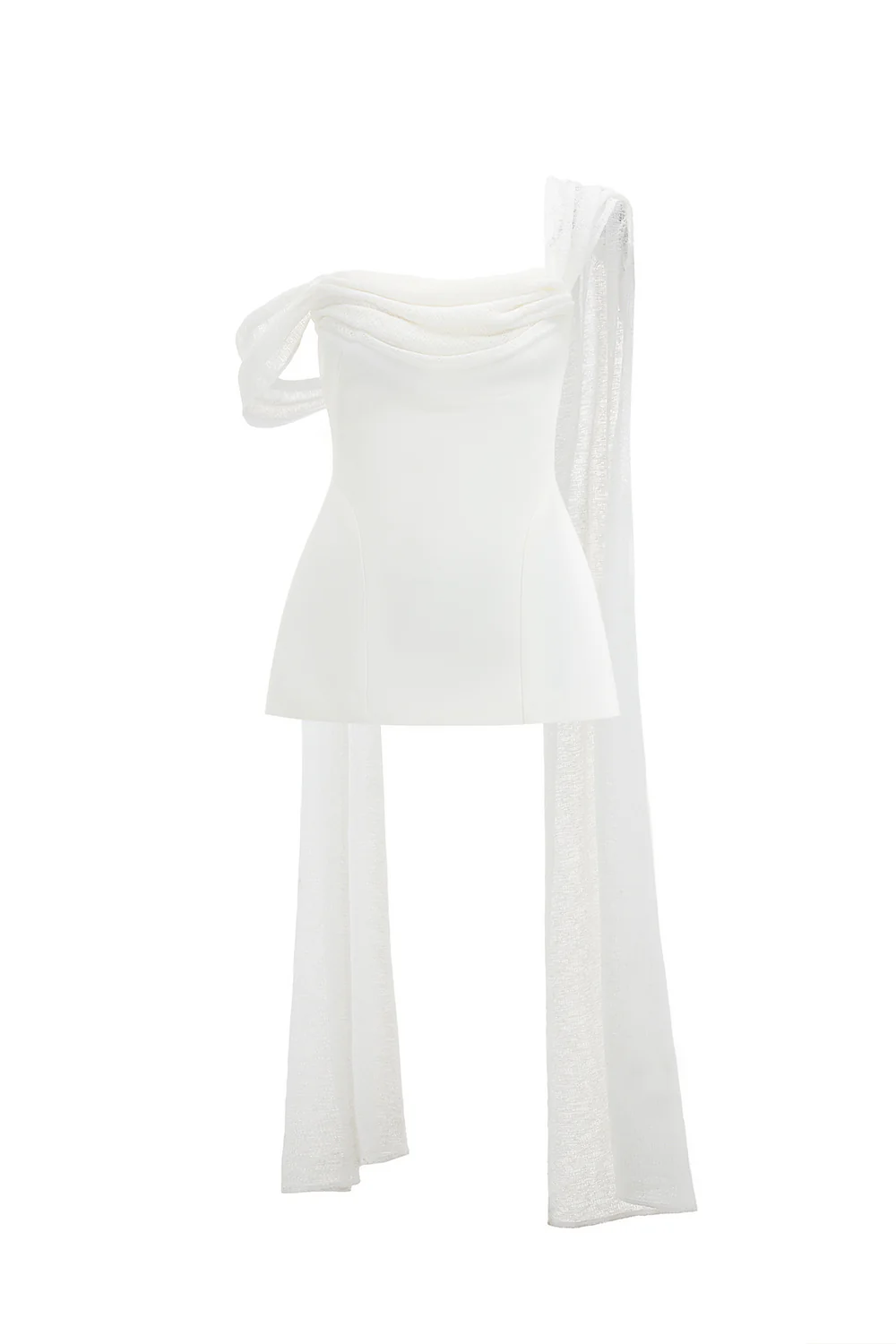 Elowen Peplum Extended Flap Cotton Spandex Top