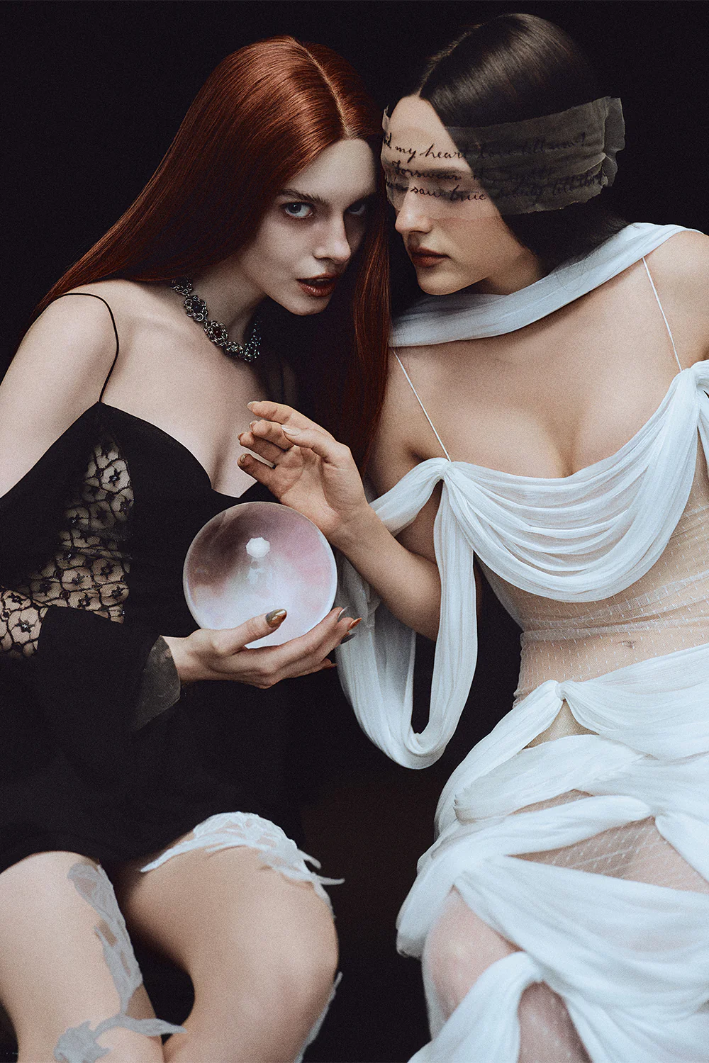 Hecate Cold Shoulder Sleeve Lace Mini Dress