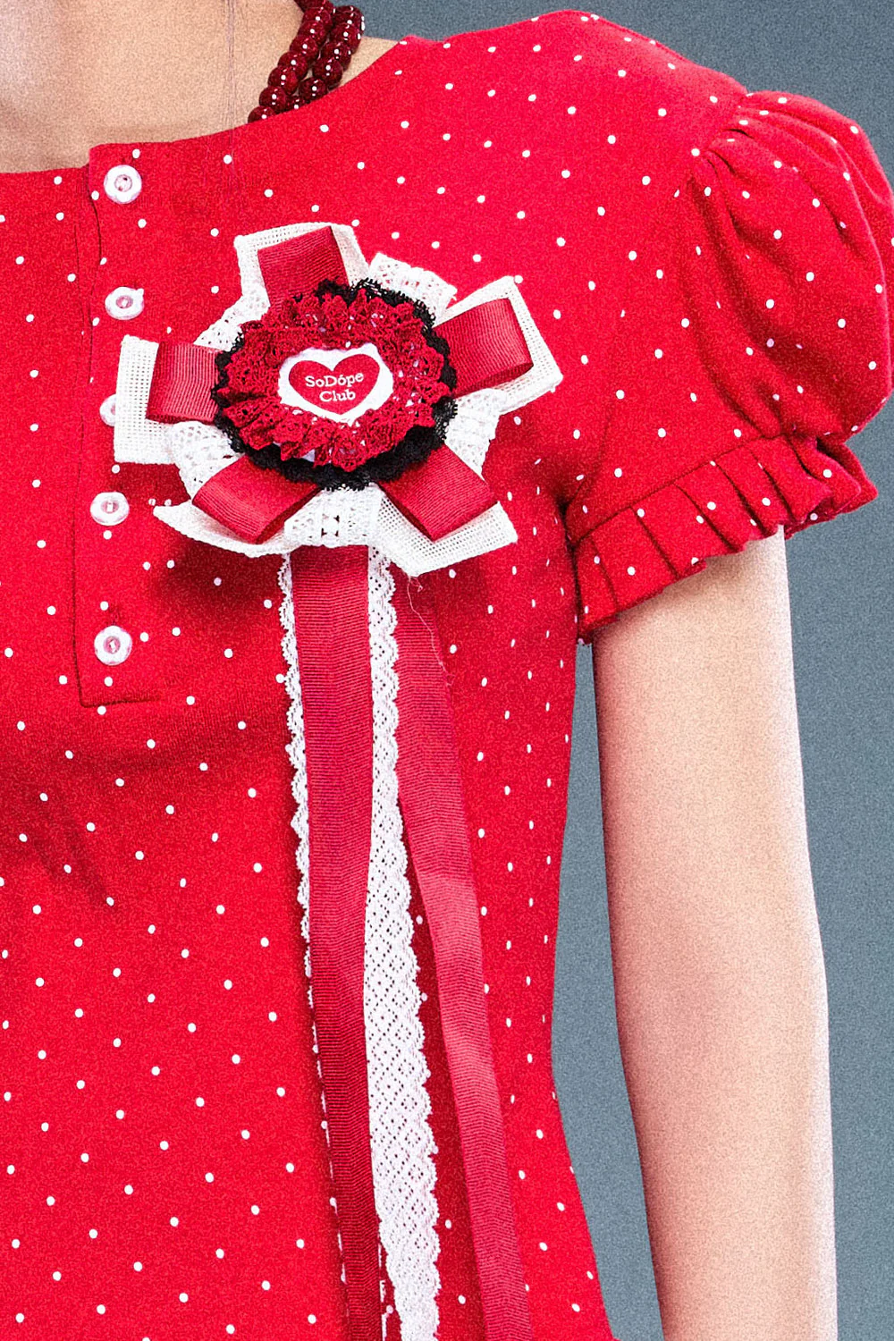 Medal Polyester Brooch