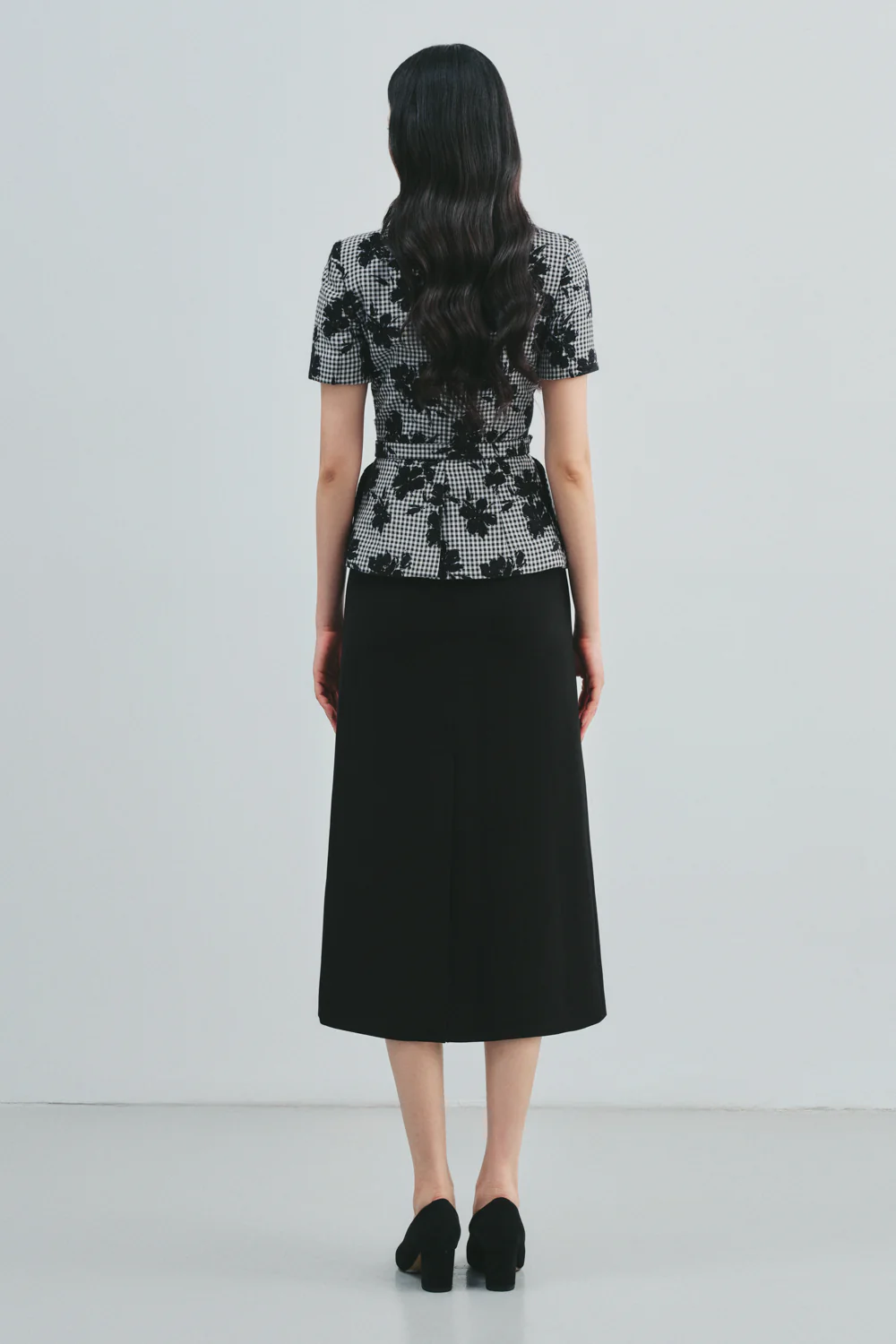 Fianna Peplum Button Top