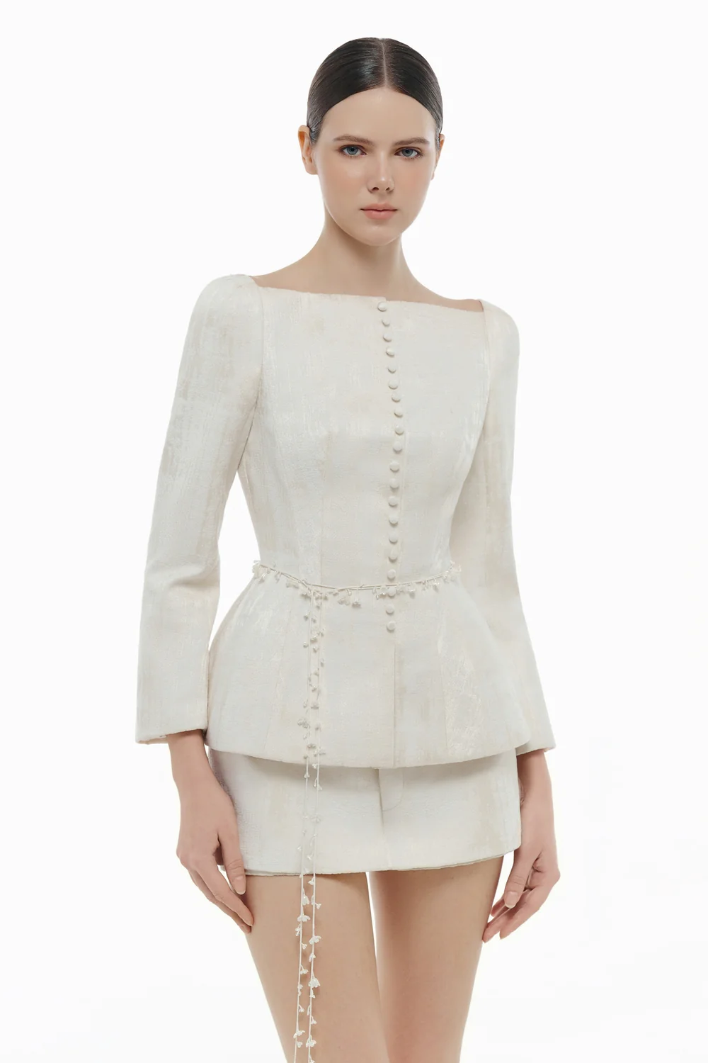 Estelle A-line Polyester Skirt