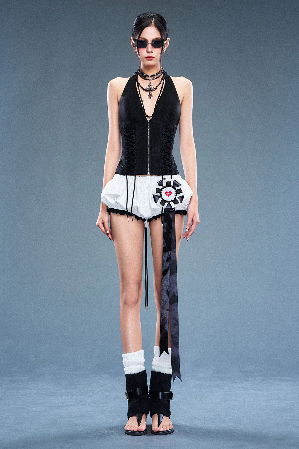 Crush Bubble Cotton Shorts