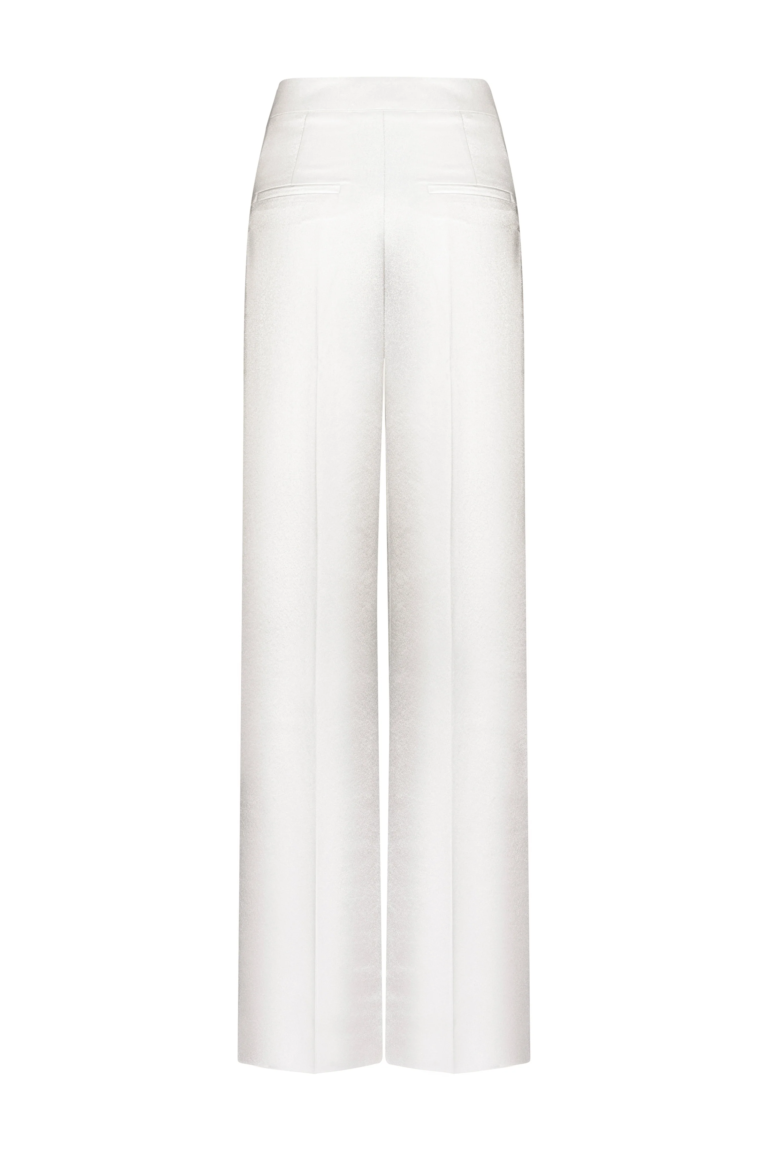 Caen Straight Wide Leg Satin Maxi Pants