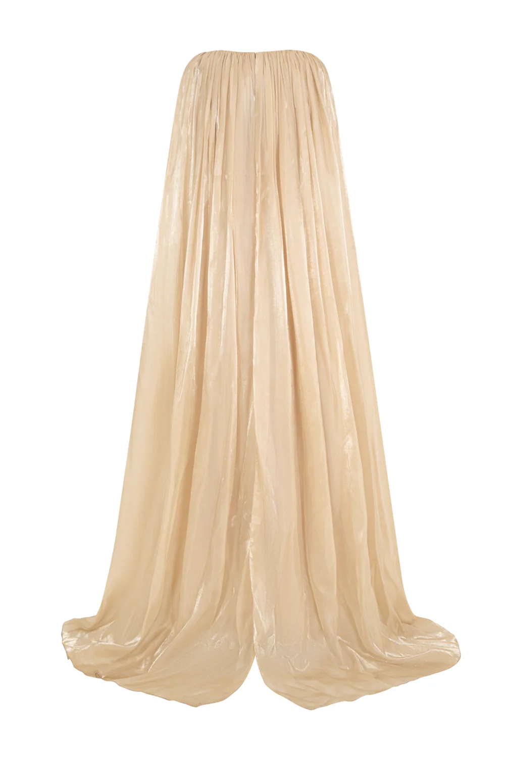 Lustre V-Neck Pin Tuck Maxi Dress