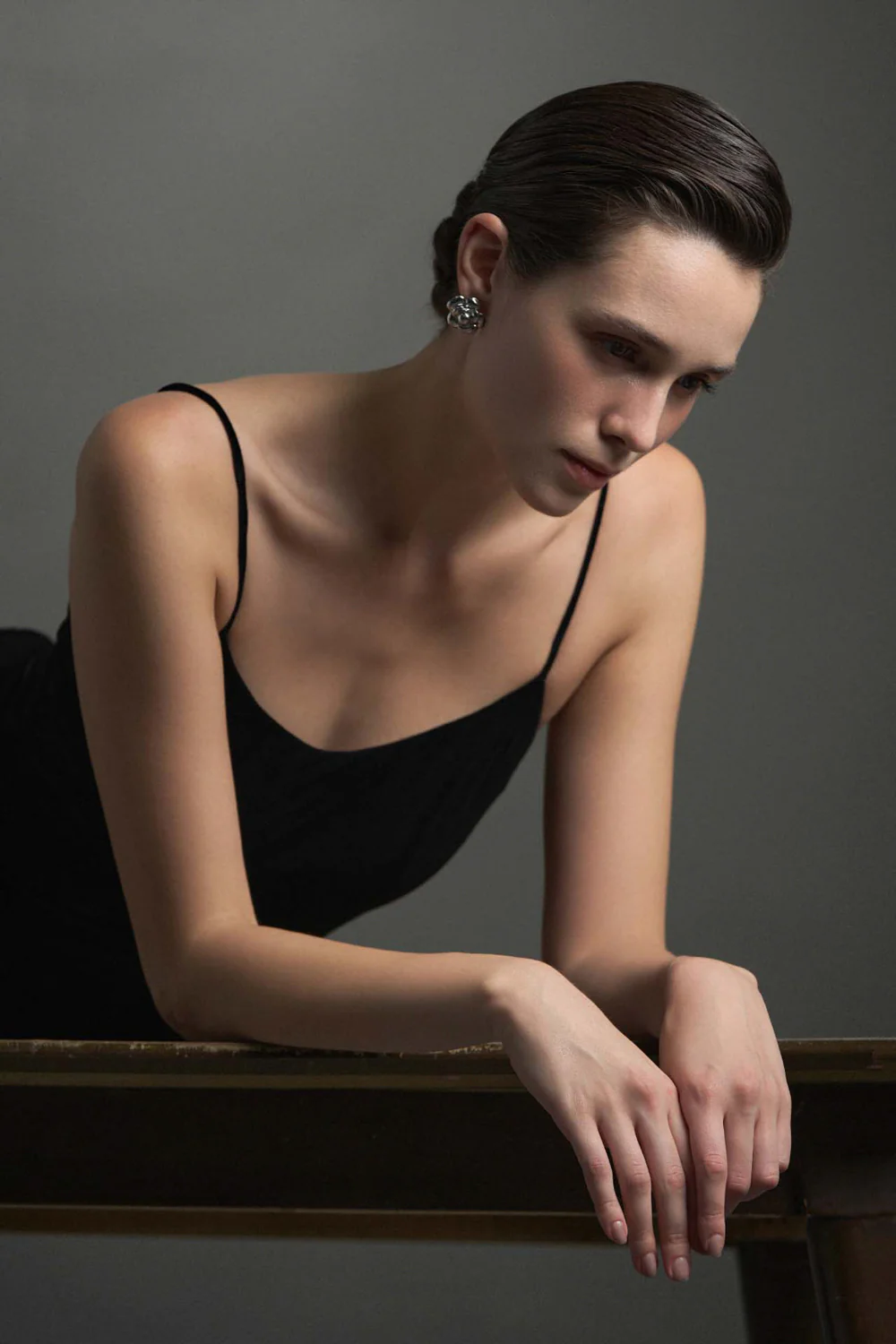 Suzanne Scoop Neck Velvet Maxi Dress