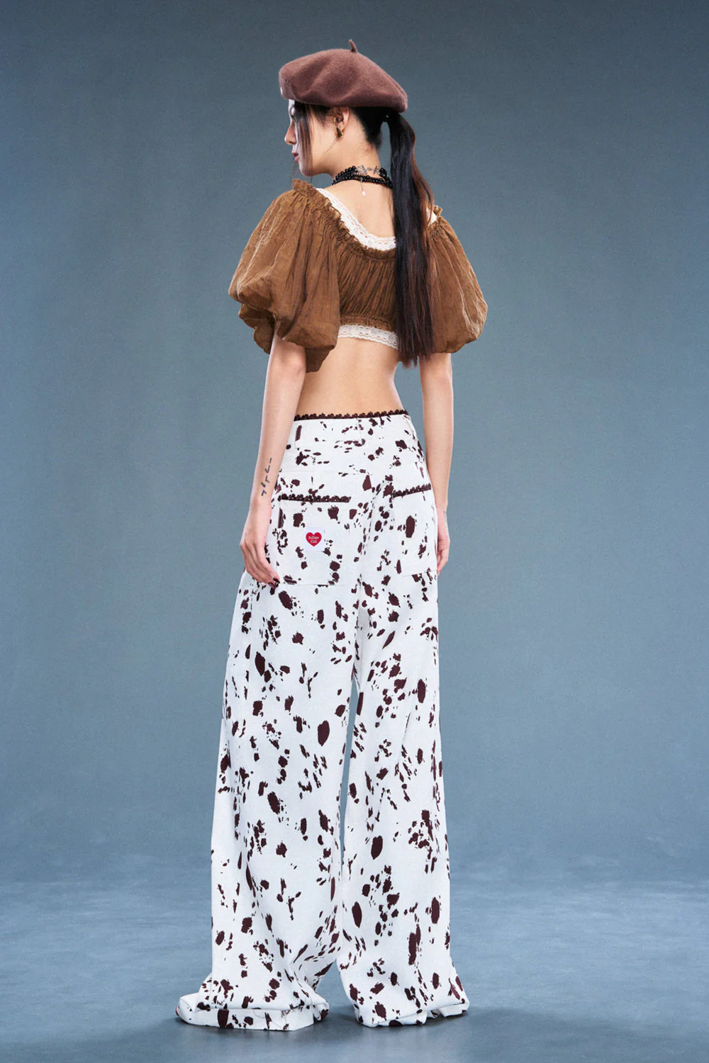 Wetsy Boat Neck Gathering Top