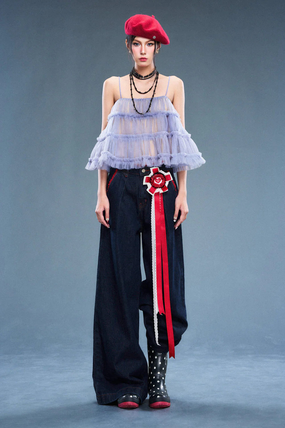 Medal Polyester Brooch