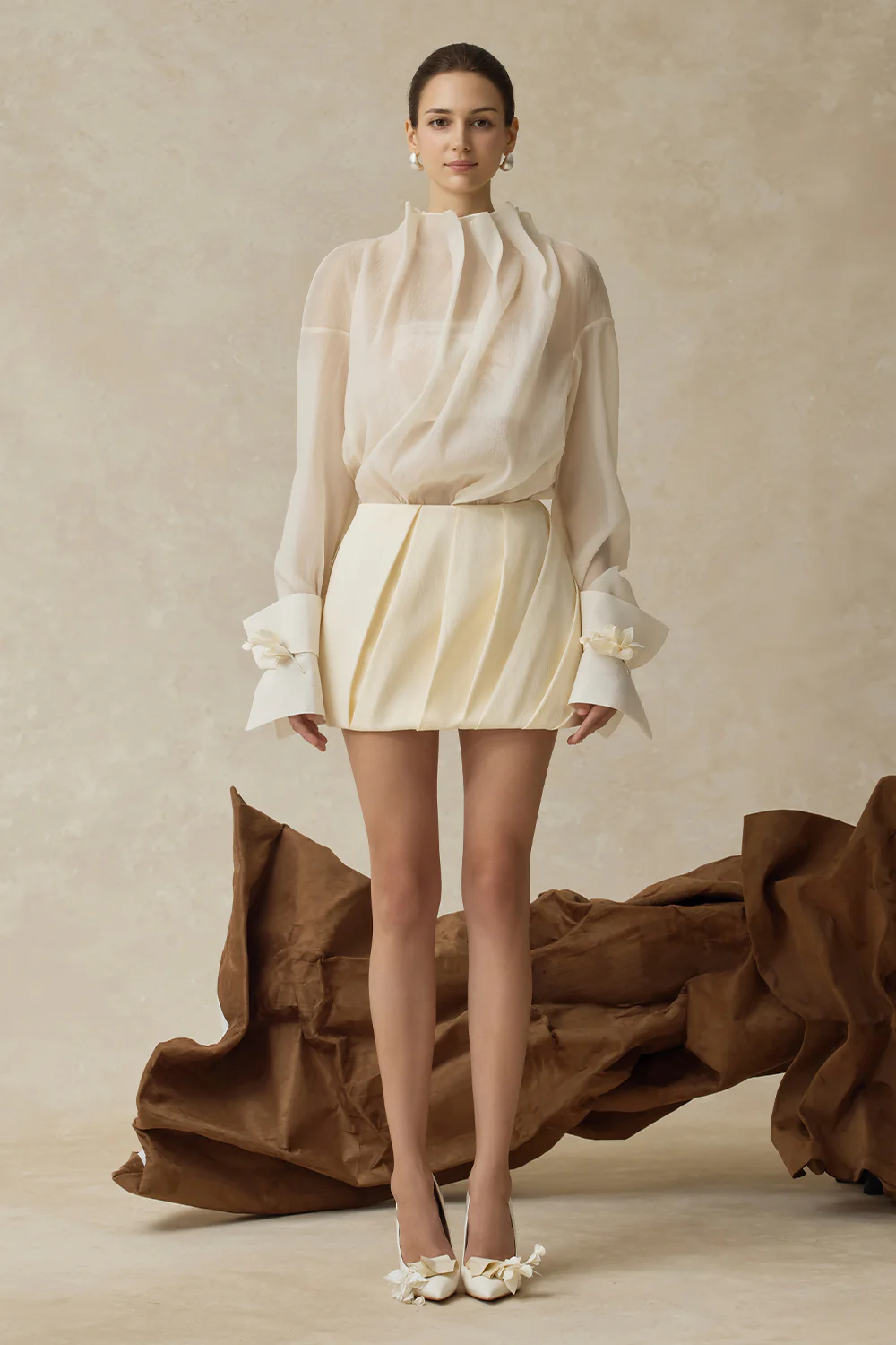 Inanna Blouson Foam Top