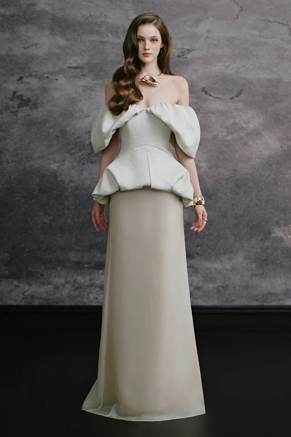 Liora A-line Silk Skirt