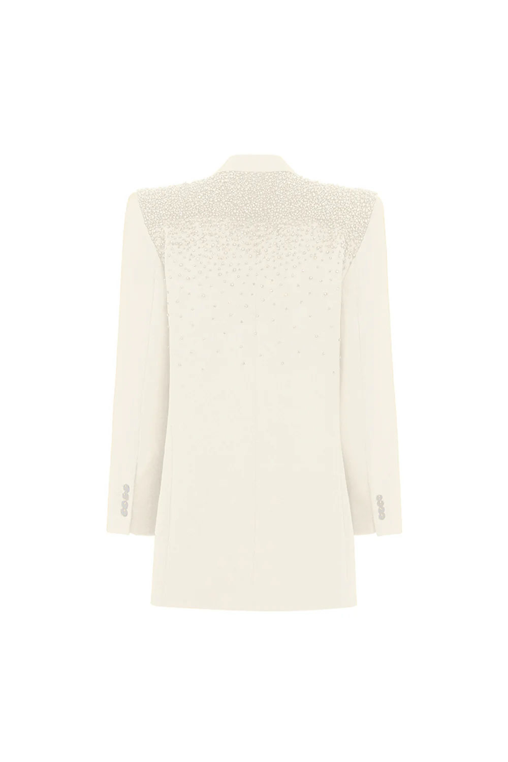 Claire Notched Rhinestone Blazer