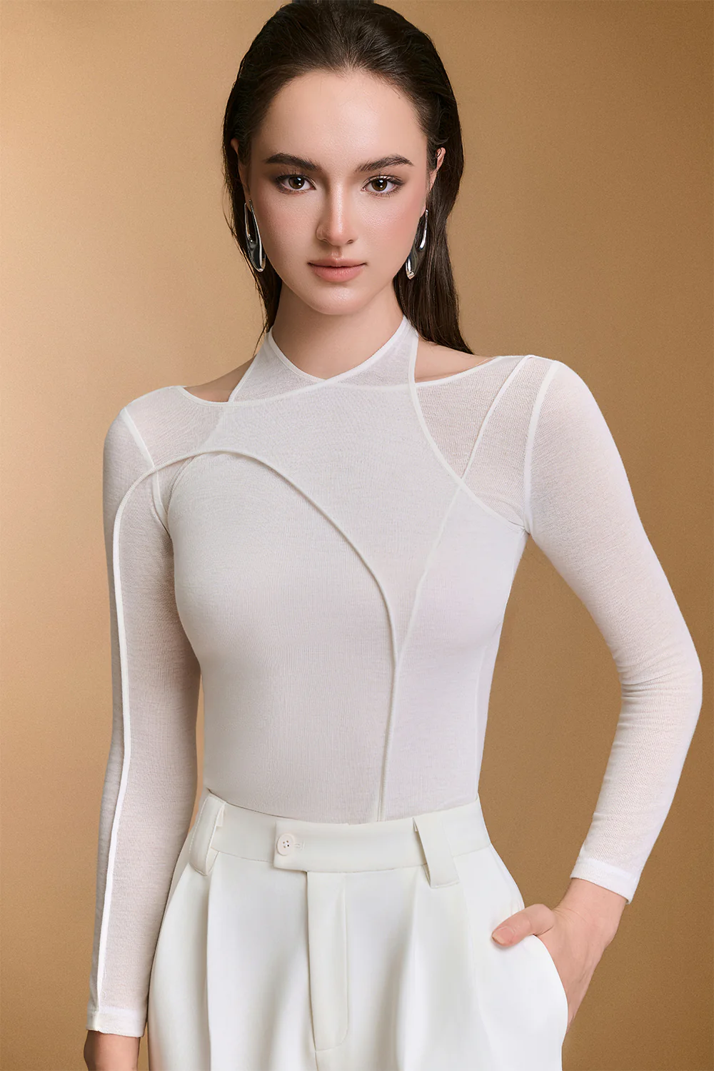 Opal Bodycon Jersey Top
