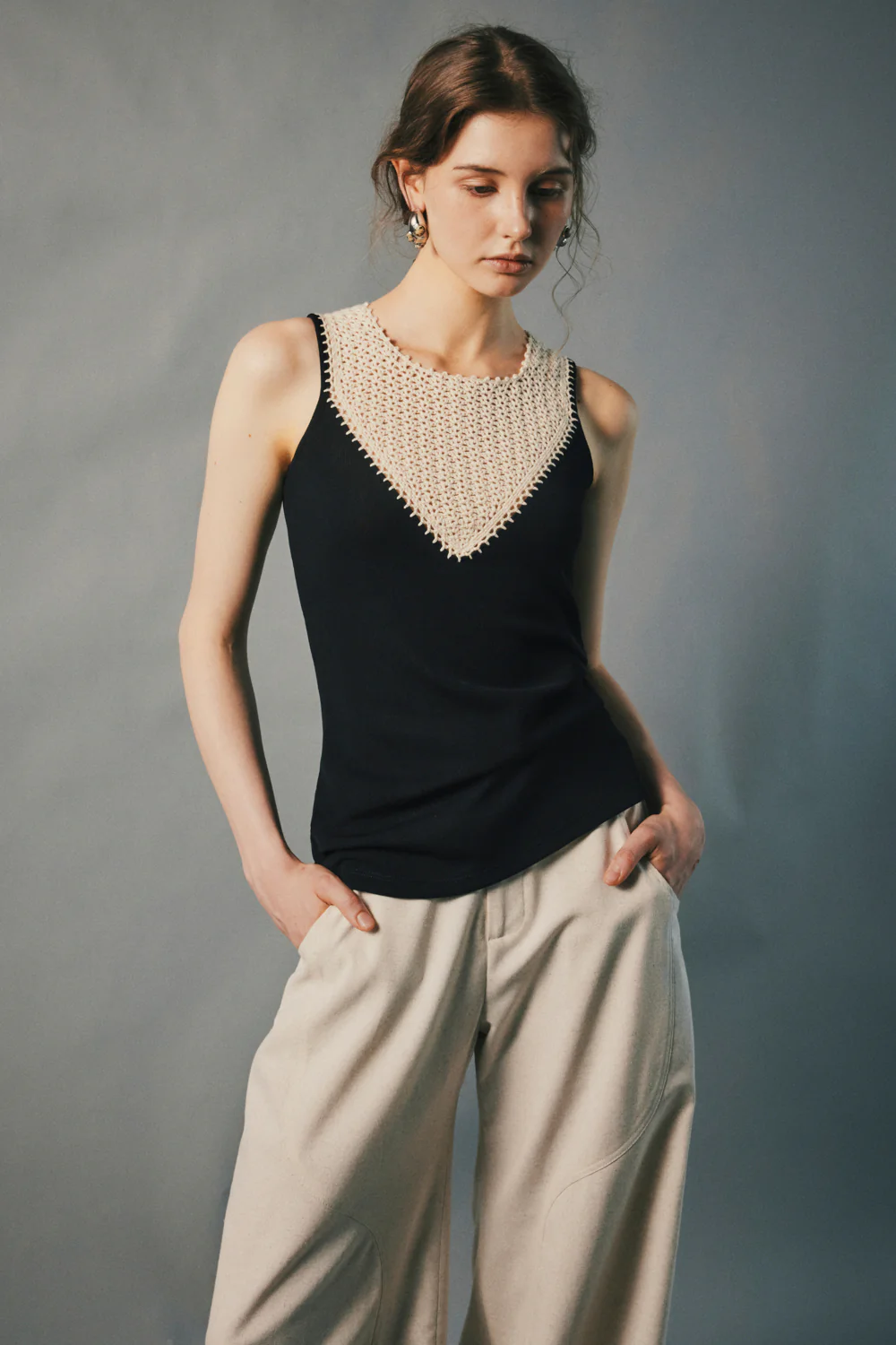 Sora Straight Zipper Pants