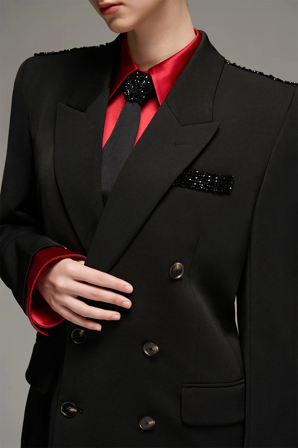 Claire Taffeta Cravat