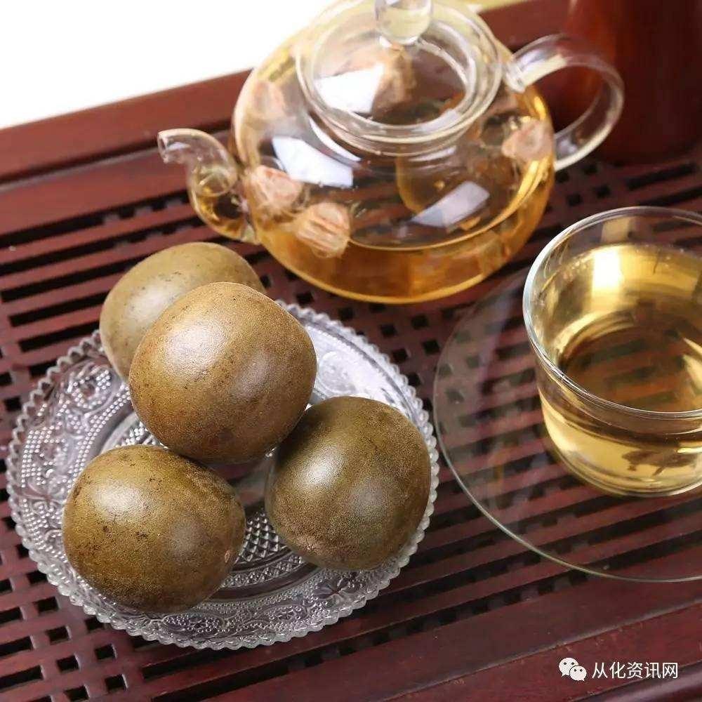 Asian Herb Nourishing Lungs Dried Luo Han Guo / Monk Fruit. Cough tea