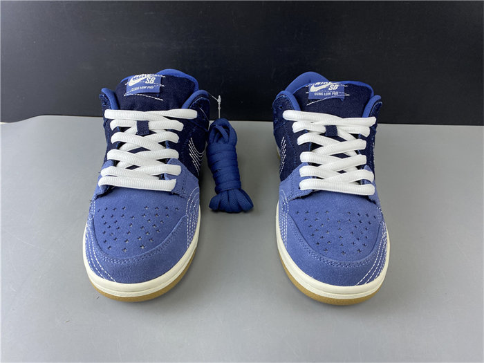 NK SB Dunk Low Denim Sashiko CV0316-400 detail 4