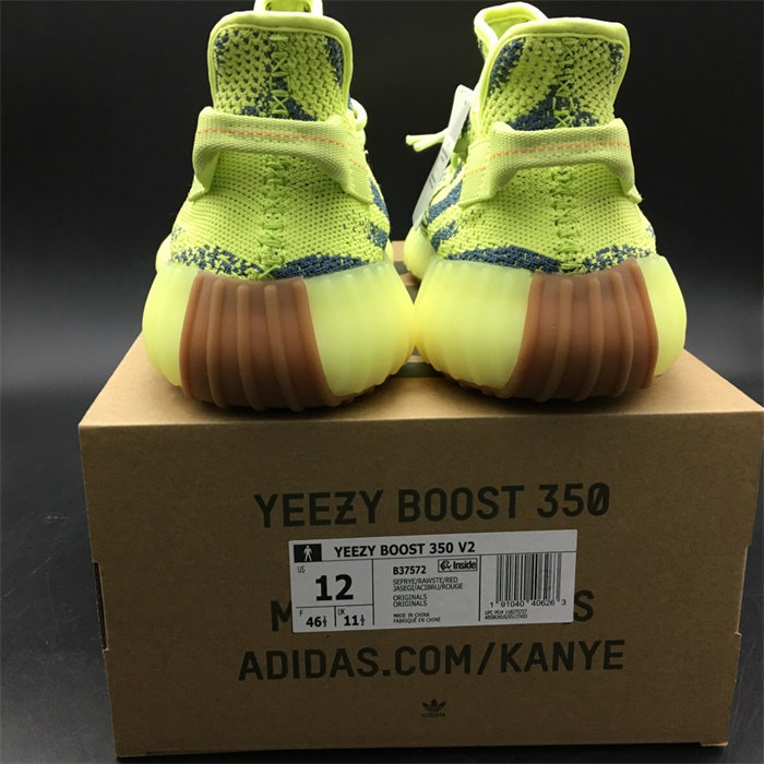 ADS Yeezy Boost 350 V2 Semi Frozen Yellow B37572 detail 5