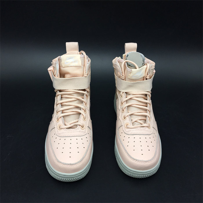 NK SF Air Force 1 Mid Orange Quartz AA3966-800 detail 4
