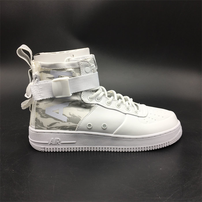 NK SF Air Force 1 Mid Winter Camo  AA1129-100