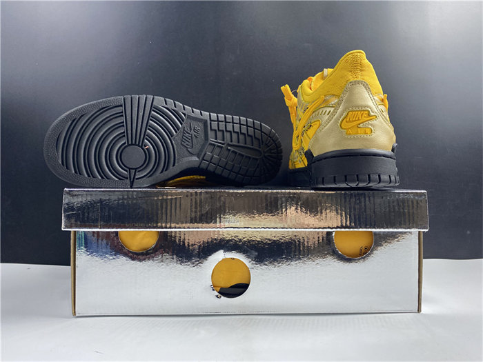 NK Air Rubber Dunk OW University Gold CU6015-700 detail 6