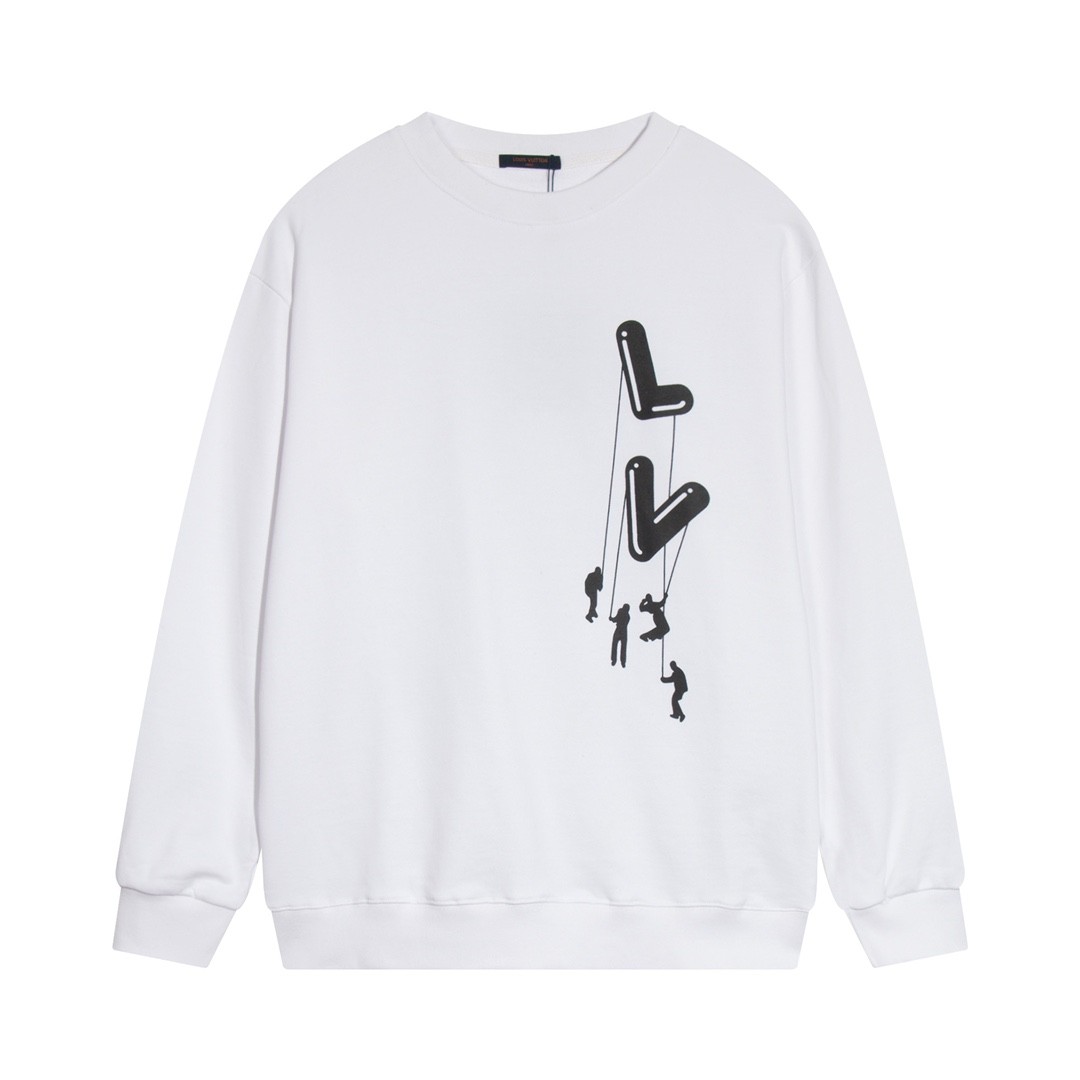 L X V FW23 Logo Sweater