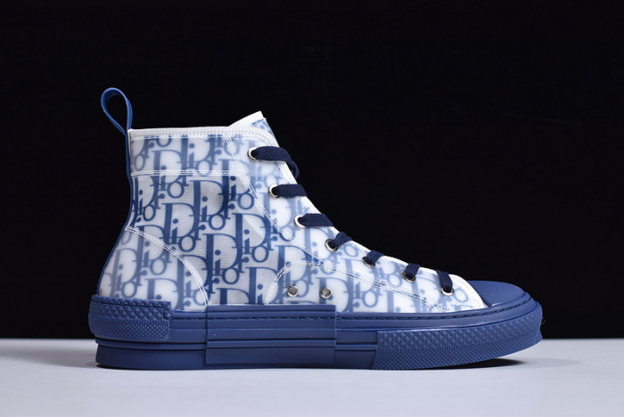 B23 Oblique High Top Sneakers bule T00480H069 detail 15