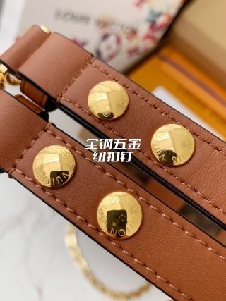 L X V MINI DAUPHINE handbag, large Daphne M45958, size: 25*17*10cm detail 9