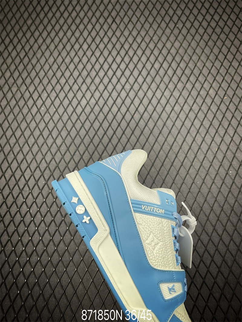 L X V Trainer Sneaker Low Sky Blue detail 3