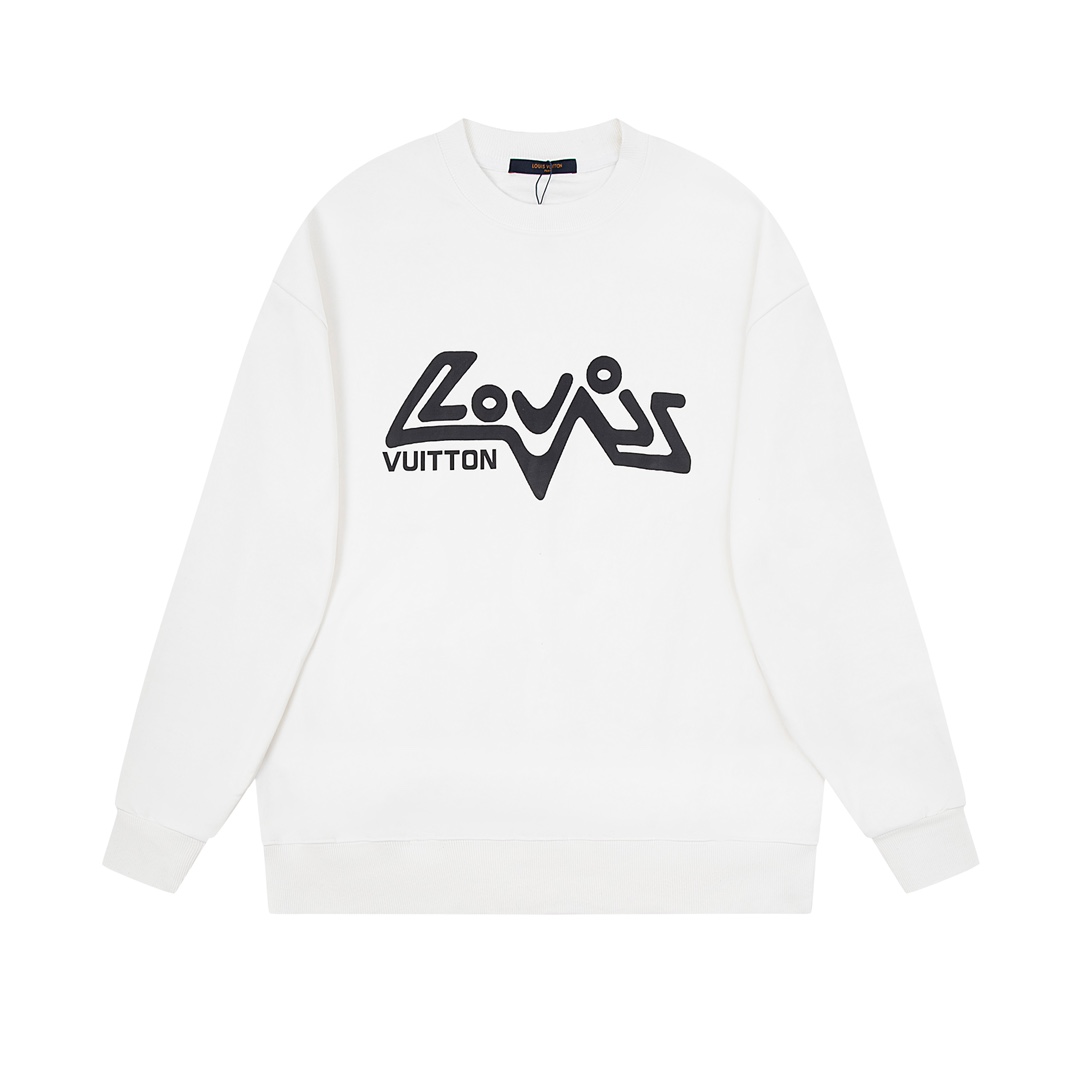 L X V Hoodies White
