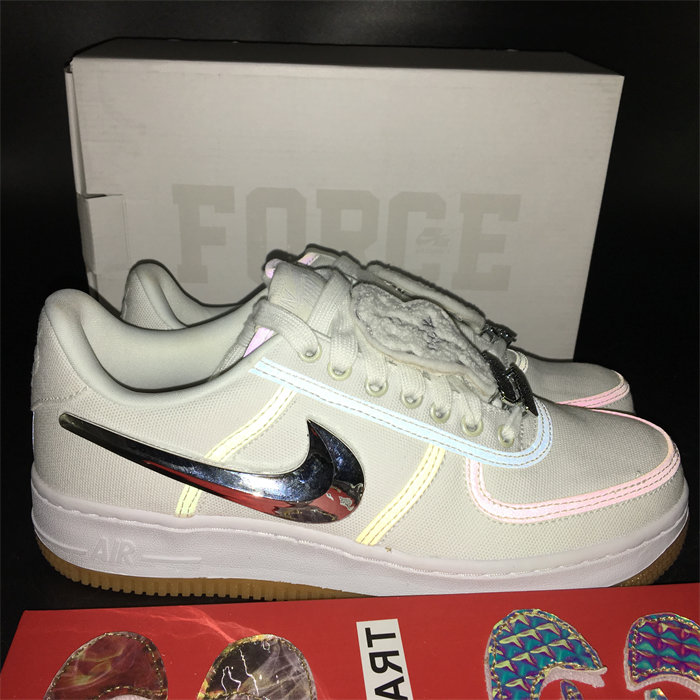 NK Air Force 1 Low Travis Scott AQ4211-100 detail 6