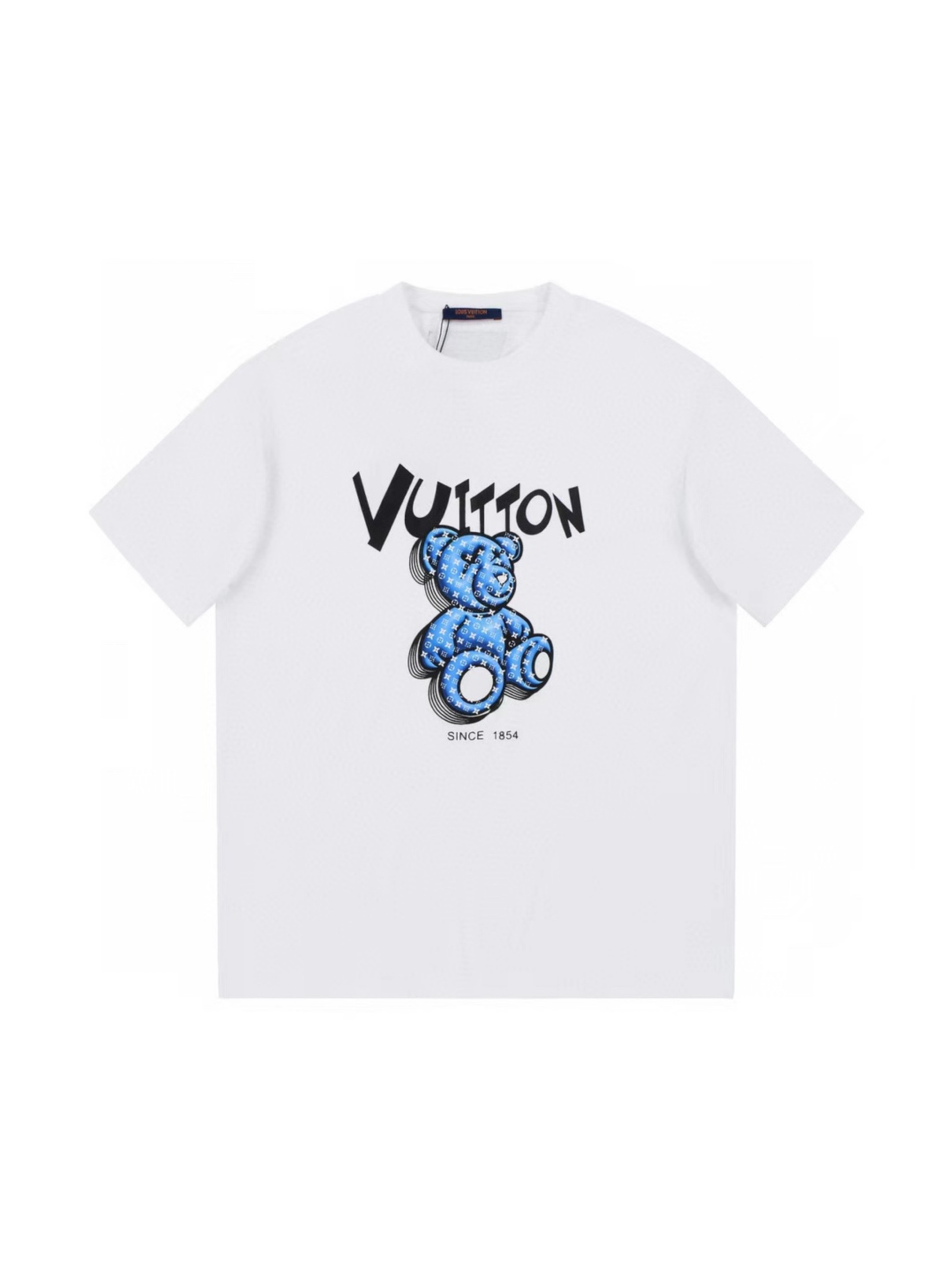 L X V 23SS printed bear T-shirt