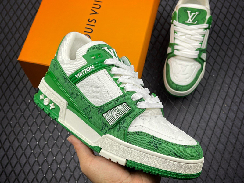 L X V Trainer Sneaker Low Green
