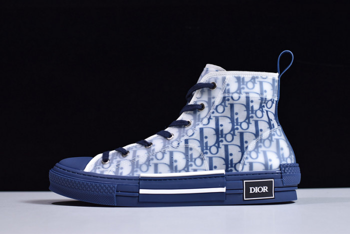 B23 Oblique High Top Sneakers bule T00480H069 detail 2