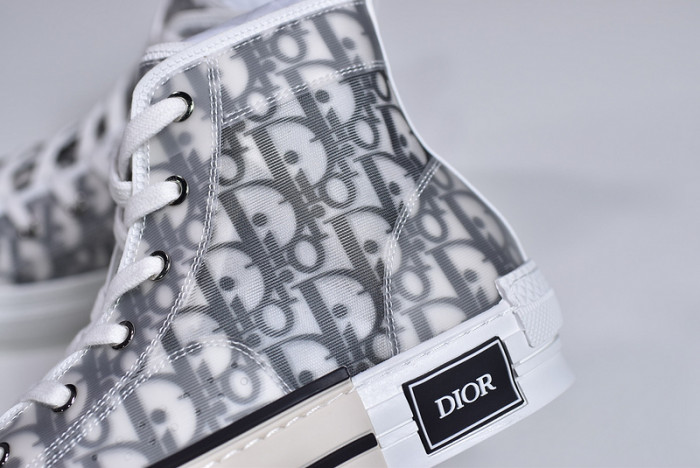 B23 Oblique High Top Sneakers white T004801-1069 detail 13