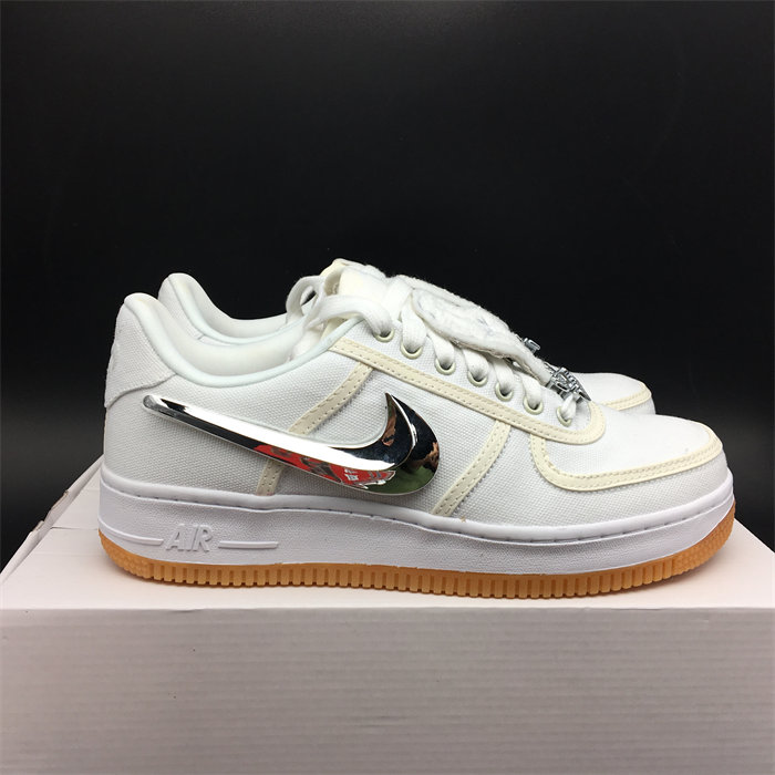 NK Air Force 1 Low Travis Scott AQ4211-100 detail 5