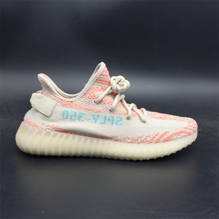 ADS Yeezy Boost 350 V2 clear brown chalk B37574 detail 4